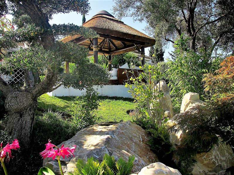 Cape Reed colaboracion Katsura Design pergola junco africano jardin paisajismo